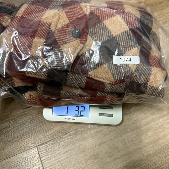 Vintage Gander Mountain Flannel Shirt Jacket Men’s L – Brown Tones - Picture 12 of 13